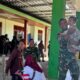 Keceriaan Anak-Anak Warnai Kegiatan Satgas TMMD 129 Bojonegoro di Balai Desa Kesongo