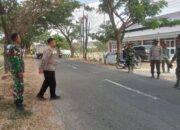 TMMD 129 Bojonegoro, TNI-Polri Bersinergi bantu Pengamanan Pembongkaran Bangunan untuk Rest Area