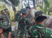 Semangat Gotong Royong Tak Surut Untuk Kebut Pengecoran Jalan