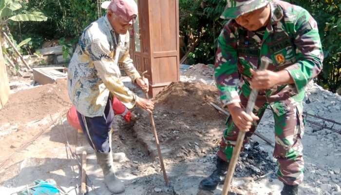 Pagi yang Segar, Semangat Menggelegar Warnai Rehabilitasi Rumah Warga