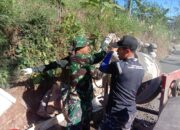 Awali Pengecoran Jalan dengan Semangat Kerja Pagi Sepenuh Hati