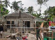 Berdiri Kian Kokoh, Pembangunan RTLH Bapak Misri Wujud Nyata Kepedulian TMMD untuk Kesejahteraan Warga