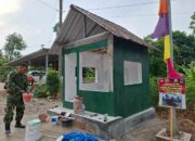 Pos Kamling Berdiri Kokoh, Simbol Nyata Kepedulian Satgas Hadirkan Rasa Aman bagi Warga Gompyong