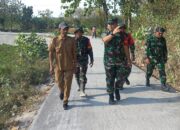 Presisi di Setiap Sudut: Rajut Masa Depan Lewat Jalan Beton TMMD 129 Bojonegoro di Kedungpandan