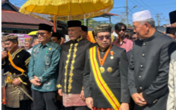 Jasman Rizal menghadiri Penobatan Rajo Adat Aia Bangih di Pasaman Barat