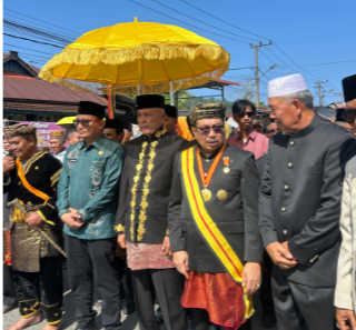 Jasman Rizal menghadiri Penobatan Rajo Adat Aia Bangih di Pasaman Barat