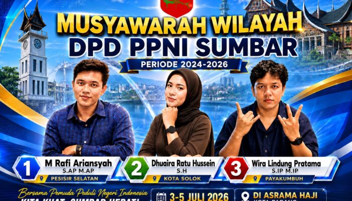 Tiga Kandidat Berebut Kursi Ketua DPW PPNI Sumbar pada Muswil V