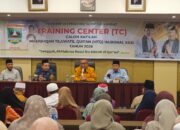 Sekda Sumbar Arry Yuswandi membuka Training Center calon kafilah MTQ Nasional XXXI Tahun 2026 di Padang.