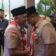 Wakil Bupati Asahan Rianto menghadiri pembukaan Jambore Daerah XI Gerakan Pramuka Sumatera Utara di Sibolangit.