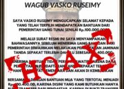 Wakil Gubernur Sumbar Vasko Ruseimy menyampaikan imbauan terkait penipuan yang mencatut namanya dengan teknologi AI.