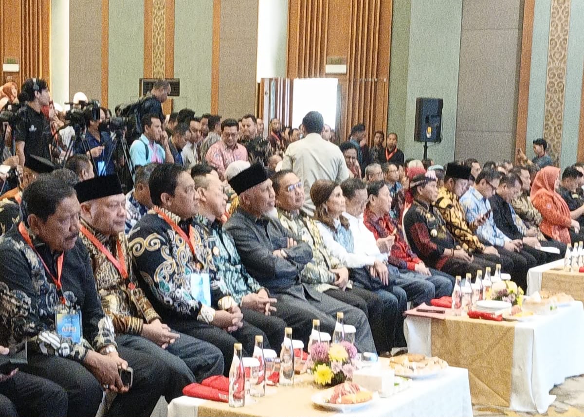 Gubernur Sumbar Mahyeldi menghadiri Rapat Kerja APPSI di Lombok Barat NTB 2026