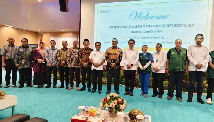 Pemprov Sumbar Dukung Kolaborasi Internasional Perkuat Layanan Operasi Jantung Anak