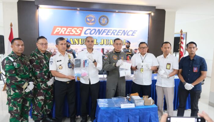 Bea Cukai dan Satgaspam Lanudal Juanda Gagalkan Penyelundupan Narkotika Melalui Bandara Juanda