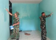 Pengecatan Rumah Pak Imam di Desa Cukil Hampir Selesai