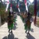 Kesenian Tradisional Semarakkan Peresmian Jalan Hasil TMMD Reguler ke-129