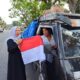 200 Bendera Merah Putih Dibagikan Gratis di Kabupaten Solok, Pengendara Antusias