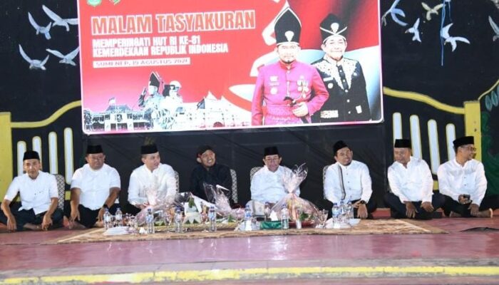 Pasca HUT RI Ke 81, Bupati Sumenep Gelar Syukuran Kemerdekaan