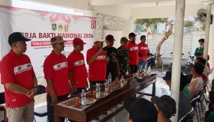 Bupati Sumenep Melaksanakan Kegiatan Kerja Bakti Nasional Bersama DPD LDII Sumenep