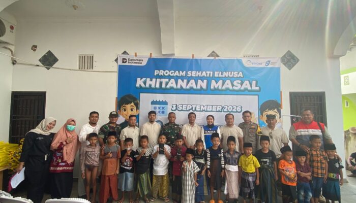 HUT Ke-57 Tahun, PT Elnusa Tbk Gelar Khitanan Massal Program Sehati Elnusa