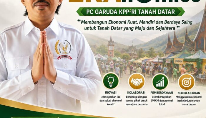 Dorong Kesuksesan Progul Eka-Fadly, PC Garuda KPP RI Tanah Datar Luncurkan Satgas EKAnomics