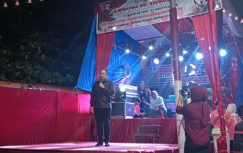 Nanda Satria Hadiri Malam Puncak HUT RI di Purus