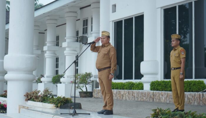 Dalam Apel Gabungan, Wabup Asahan Tekankan Disiplin, Kekompakan dan Kepedulian Lingkungan