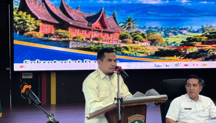 SPKPD Diluncurkan, Pemkab Solok Perkuat Kendali Pembangunan Berbasis Teknologi