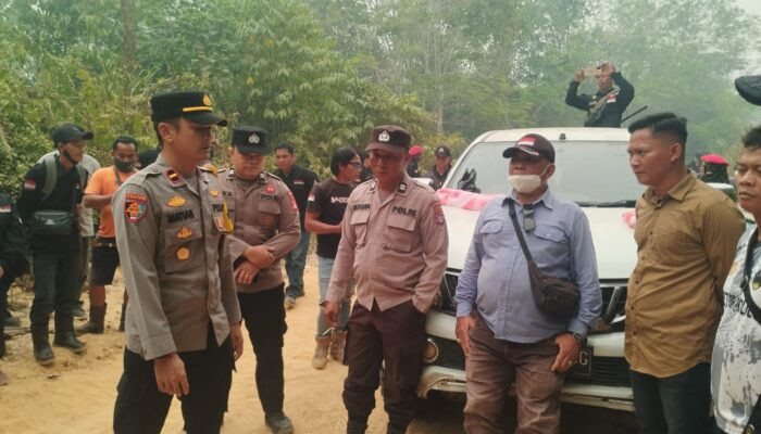 Aksi Damai di Lahei, H. Rony El Minta PT MGE Realisasikan Janji Kompensasi