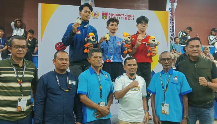 Ketua Pengprov WI Sumbar Tutup Porprov XVI Cabor Wushu