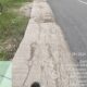 Proyek Bahu Jalan Terpantau di Sanggau- Sekadau’ Kualitas Beton Terlihat Retak!!!
