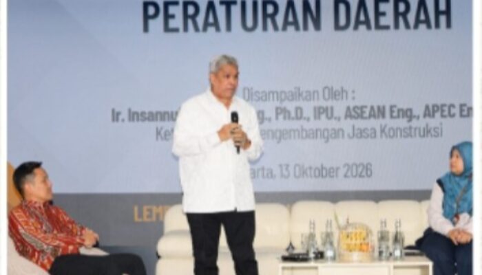 LPJK Sebut Jakarta Jadi Benchmark Jasa Konstruksi Nasional, Ini Alasannya