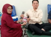 Jaga Stabilitas Stok Darah, Ketua DPRD Pasaman Nelfri Asfandi Ikut Mendonorkan Darahnya