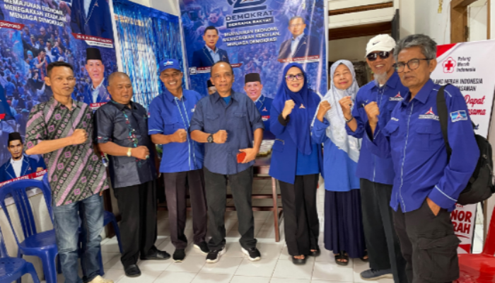 Demokrat Pasaman Gelar Donor Darah, Sabar AS: Momentum Memperkuat Pengabdian kepada Masyarakat