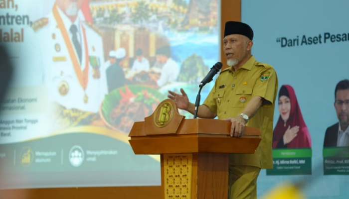 Mahyeldi Dorong Pesantren Jadi Kekuatan Ekonomi Syariah dan Pariwisata Halal Sumbar