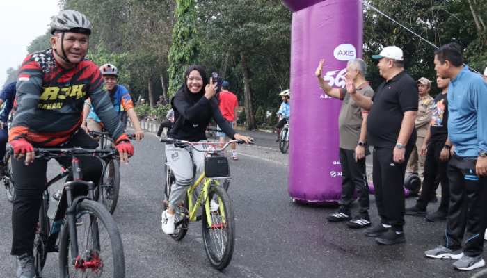 Libatkan 420 Pesepeda, Gowes Taruna Asahan Cycle Perkuat Kebersamaan Masyarakat