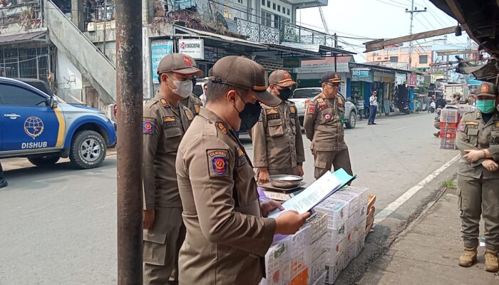 Jaga Trotoar dan Fasilitas Umum, Tim Gabungan Barito Utara Tertibkan 13 Pelanggar Perda